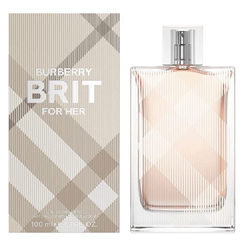 burberry brit edt 100ml women.